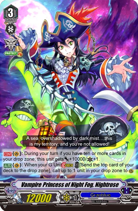 vanguard nightrose deck|nightrose vampire princess.